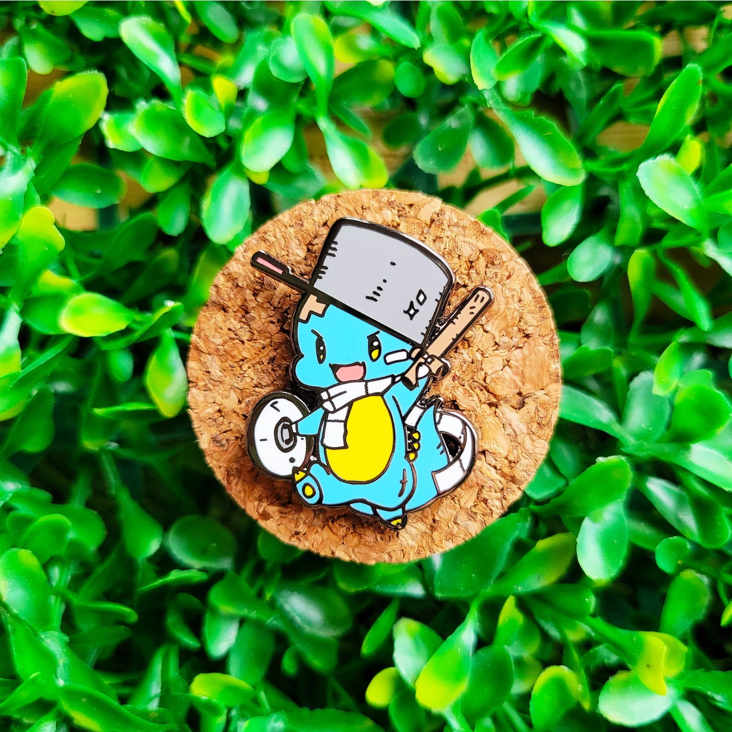 Meatball Enamel Pin